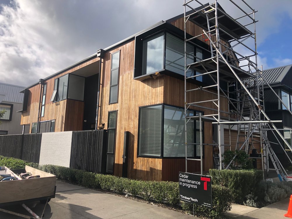 Cedar maintenance