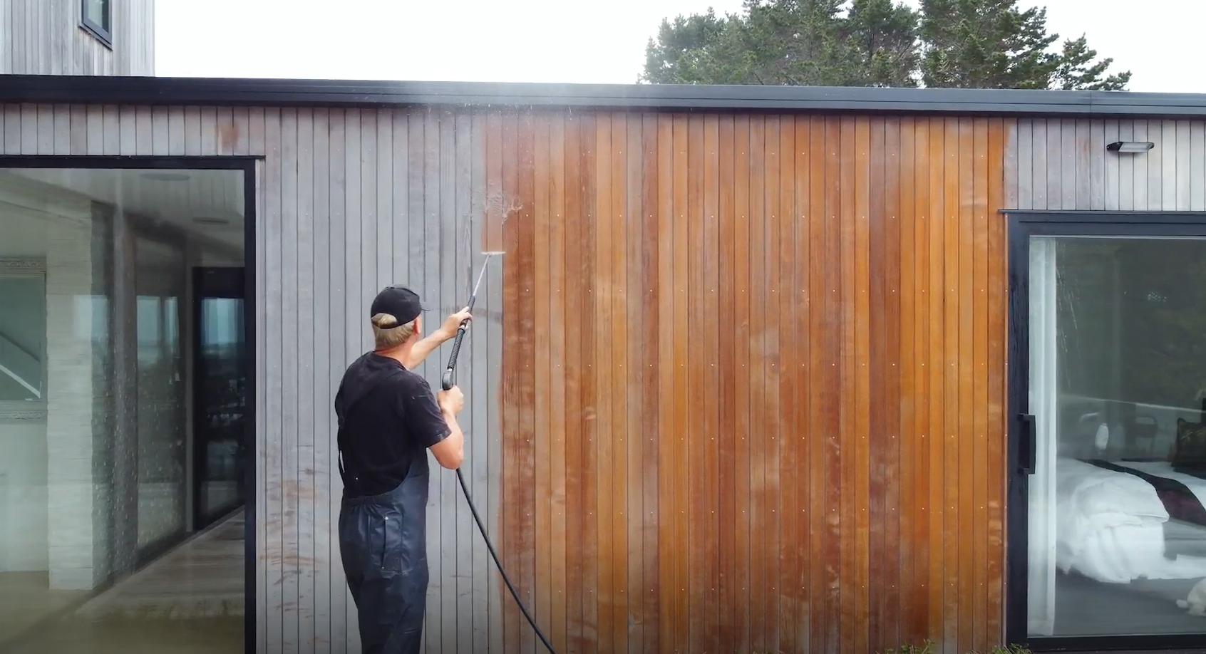 Cedar care and wet weather