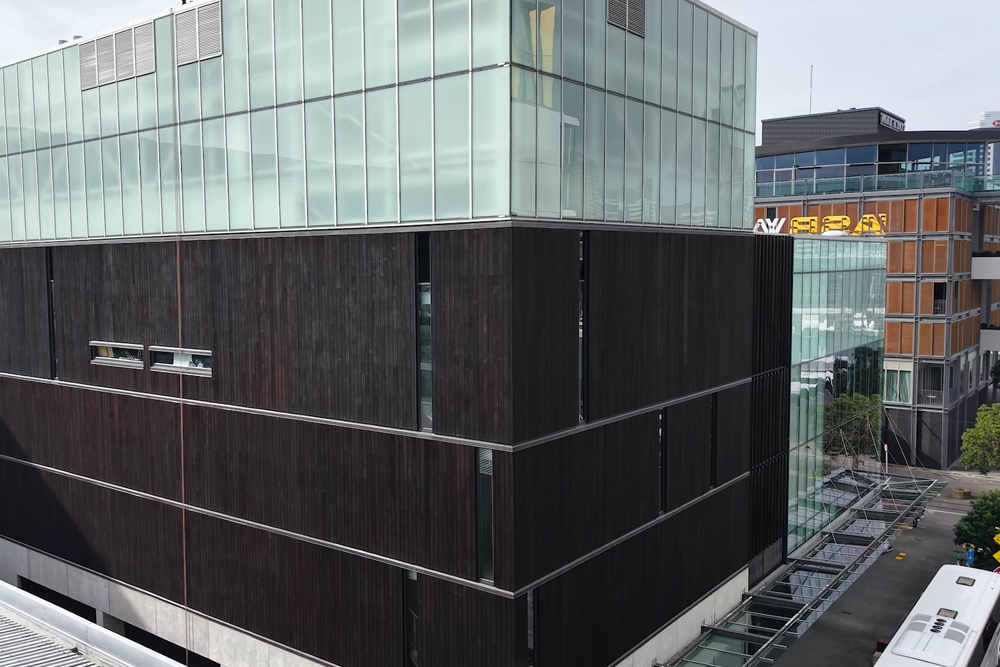 Commercial cedar restoration