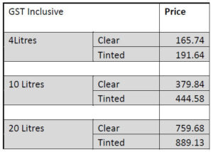 Wood x pricing table